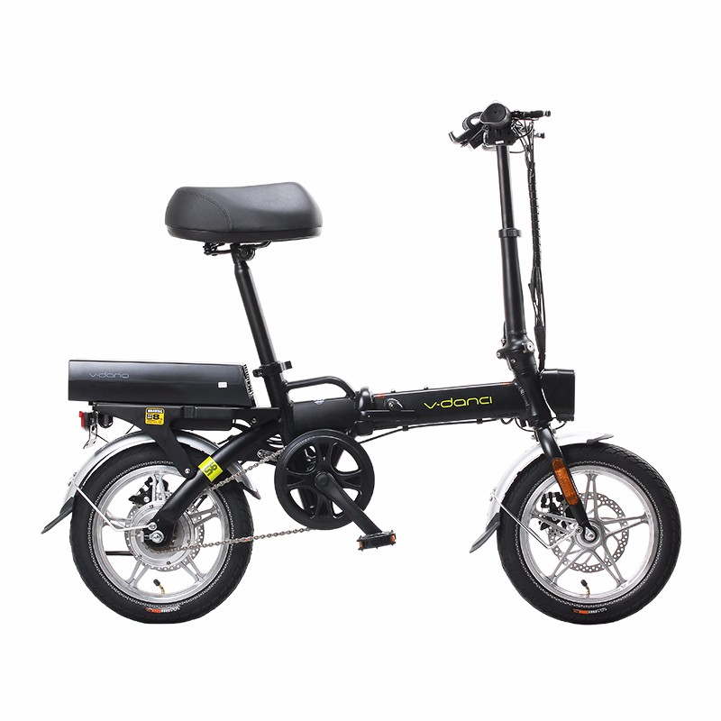 微单电动折叠车s6l锂电小型电动车助力车14寸新国标可上牌代驾车