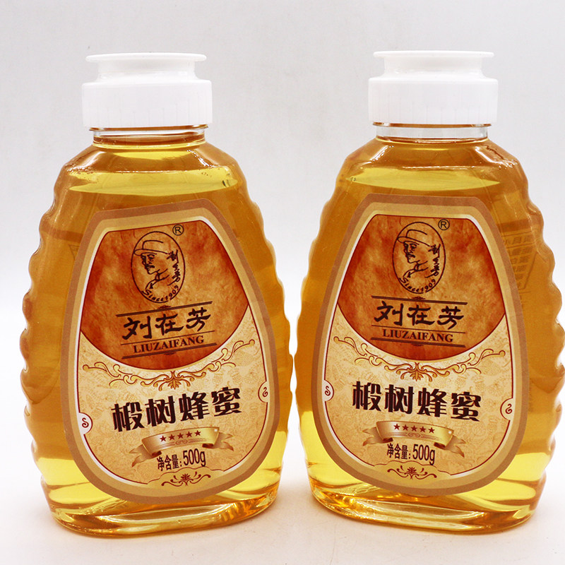 刘在芳刘氏蜂业椴树蜂蜜500g野生蜂蜜土蜂蜜正品天然蜂蜜农家蜂蜜