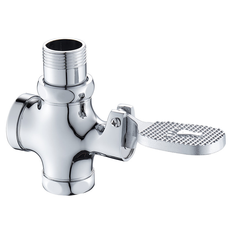 脚踏阀脚踩式厕所冲水延时阀蹲便器阀门大便普通冲水阀