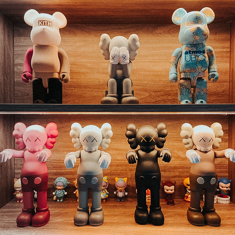 mandkaws暴力熊公仔限量手办收藏模型玩偶玩具潮玩盲盒