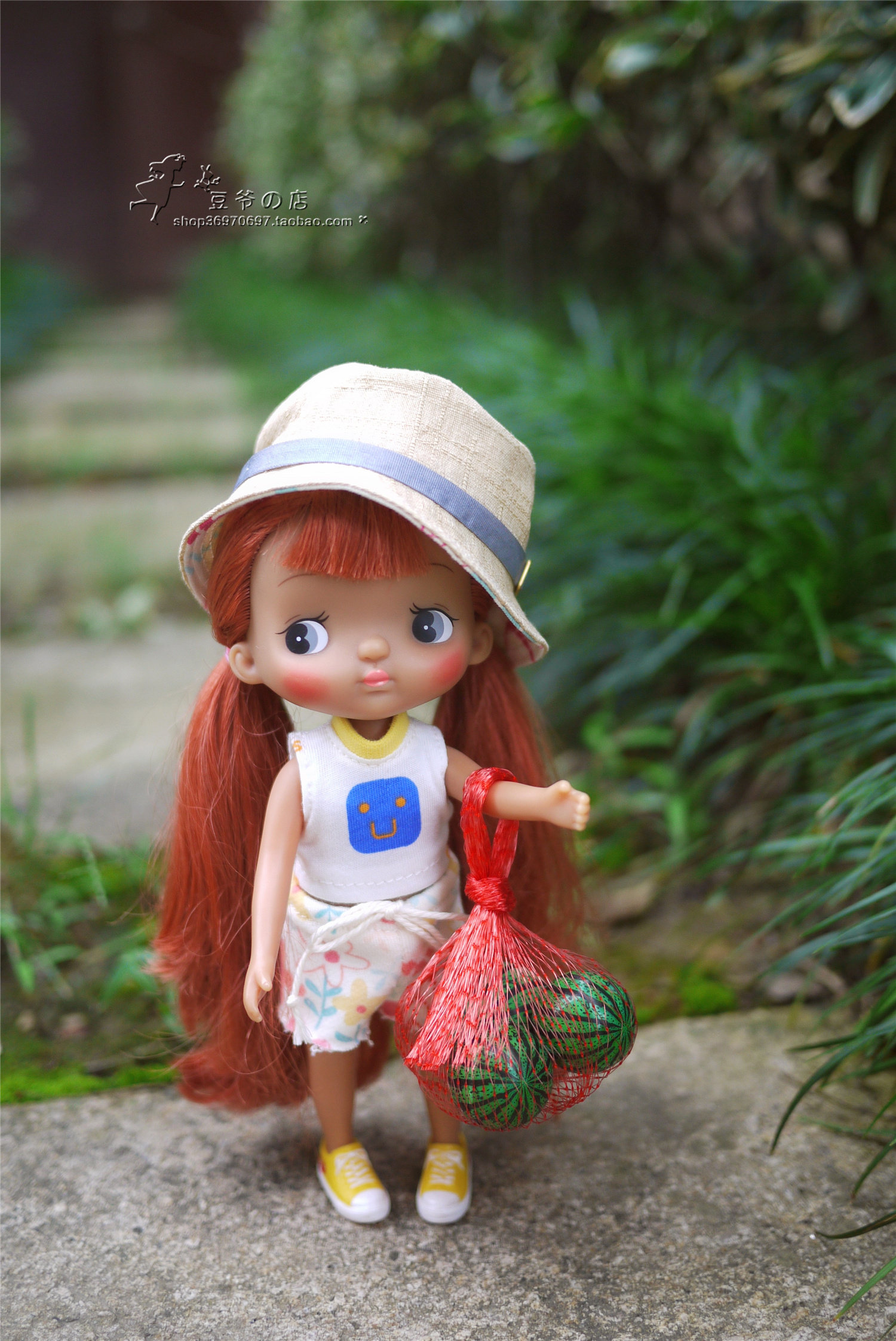 豆爷の店运动运动家家居短裤blythe小布胶皮娃bjd娃娃