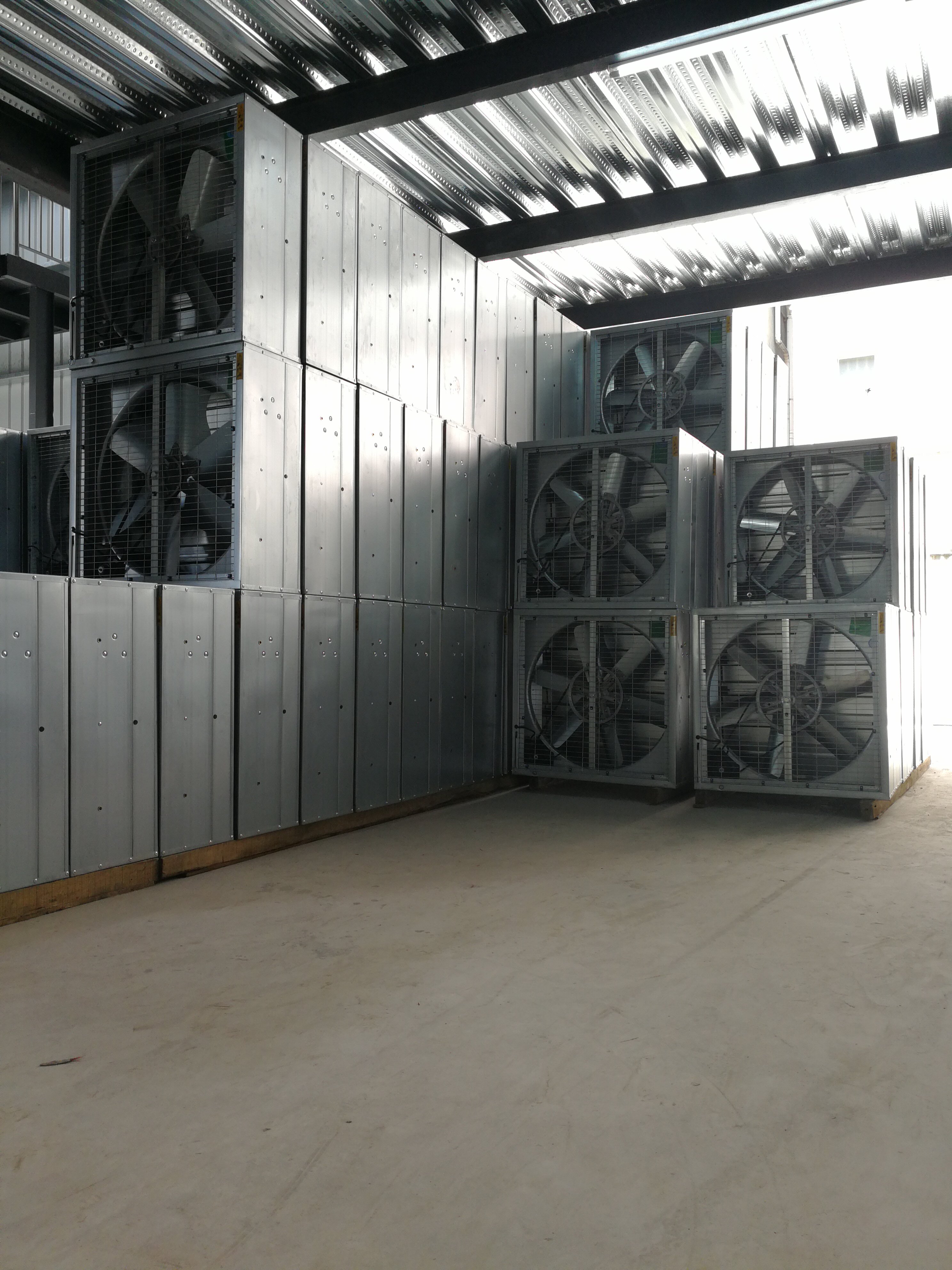 工业负压风机百叶排风扇静音车间通风防水排气换气扇