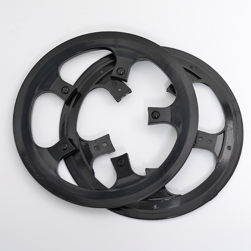 折叠护盘山地车牙盘齿轮链罩双面护罩浩盟链条牙盘