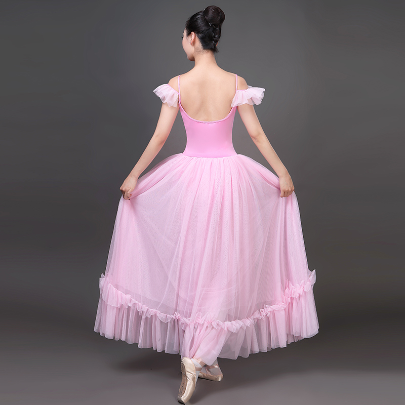 新款芭蕾舞裙子成人大人女长款专业练功表演演出芭蕾舞演出服