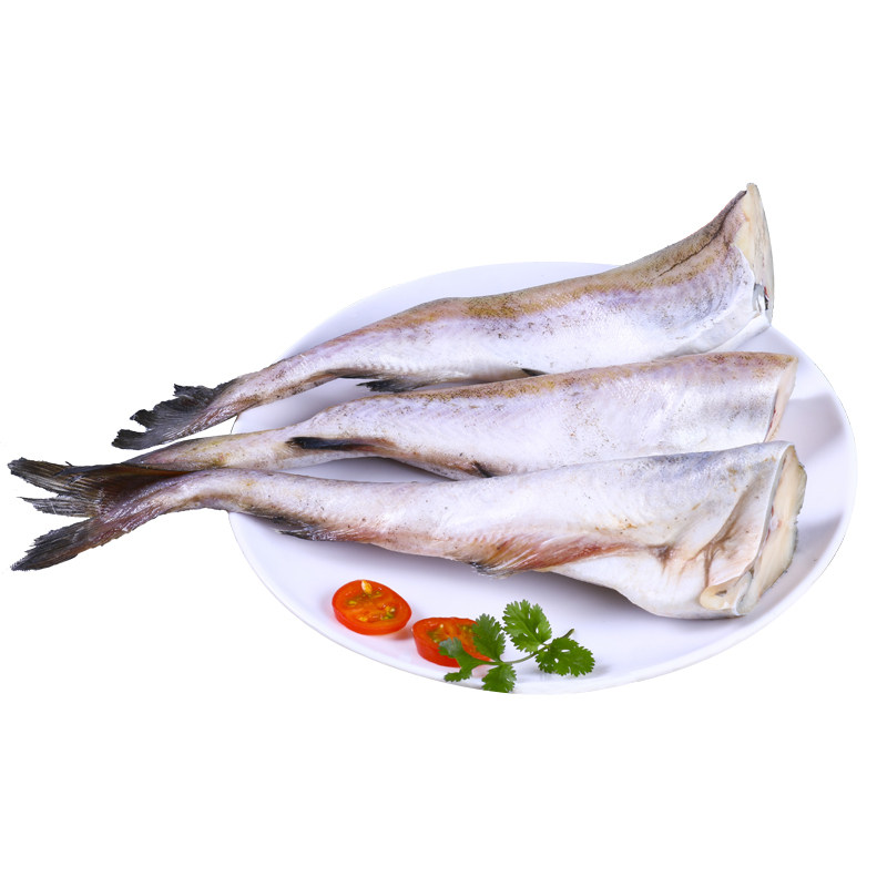 鳕鱼新鲜冷冻无头鱼明太鱼棒棒鱼狭鳕鱼块烧烤鳕鱼