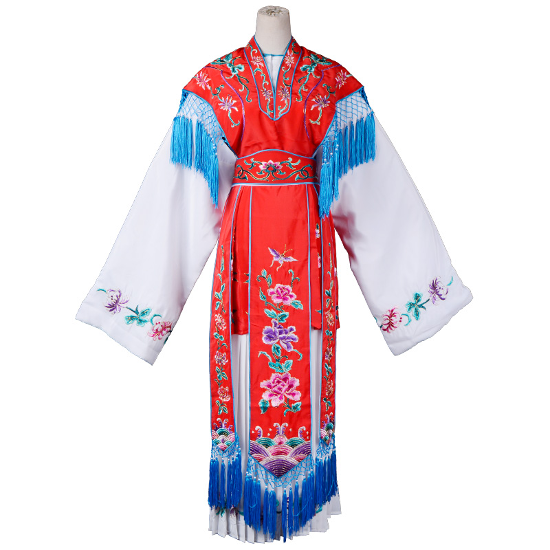 正龙戏装红娘京剧儿童戏服戏曲演出演出服服装民族服装