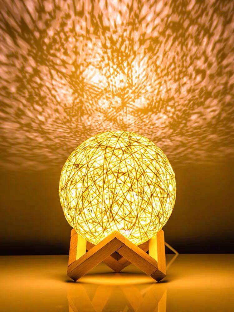 声控语音小夜灯卧室床头头灯个性礼物装饰氛围创意