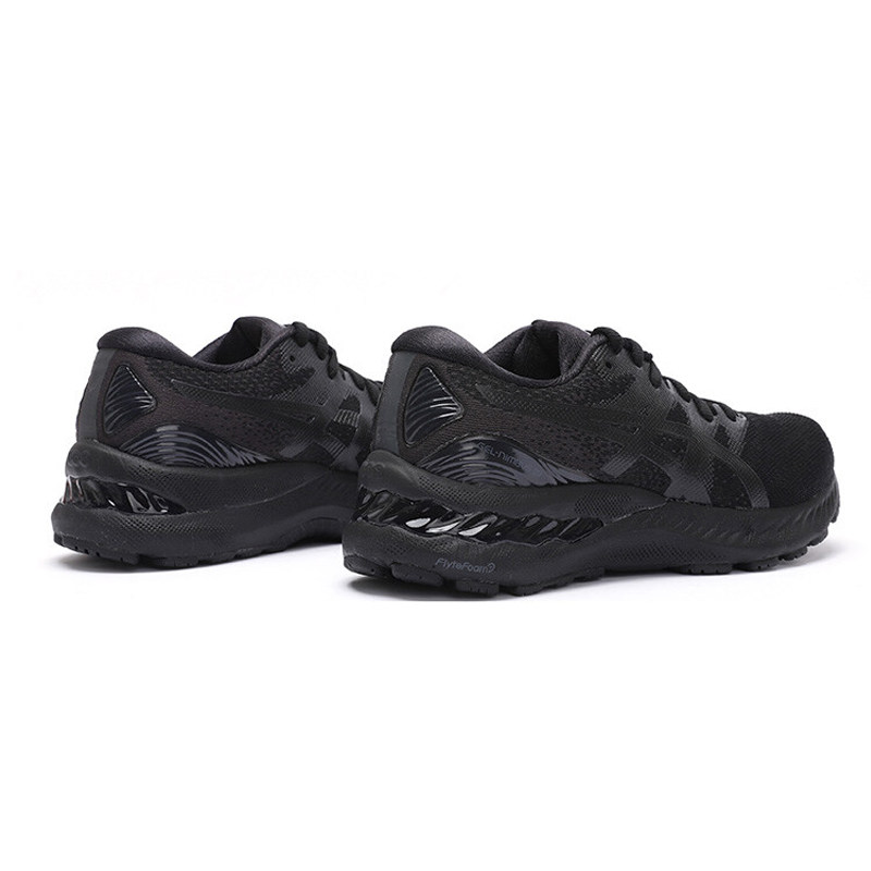 asics亚瑟士nimbusn23黑武士跑步鞋缓马拉松运动鞋1011b004跑步鞋