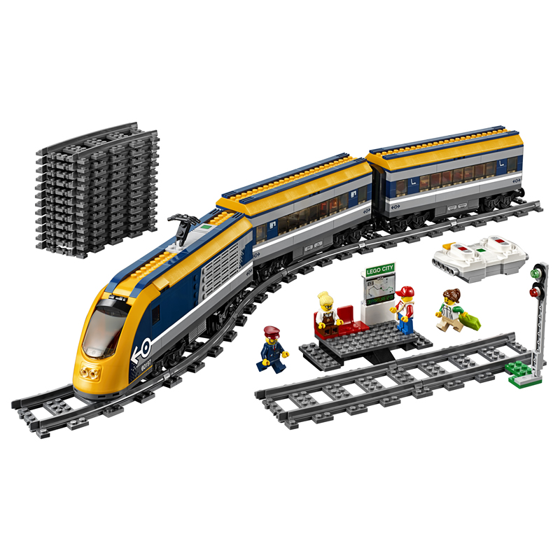乐高60197电动遥控客运火车lego积木城市系列建构