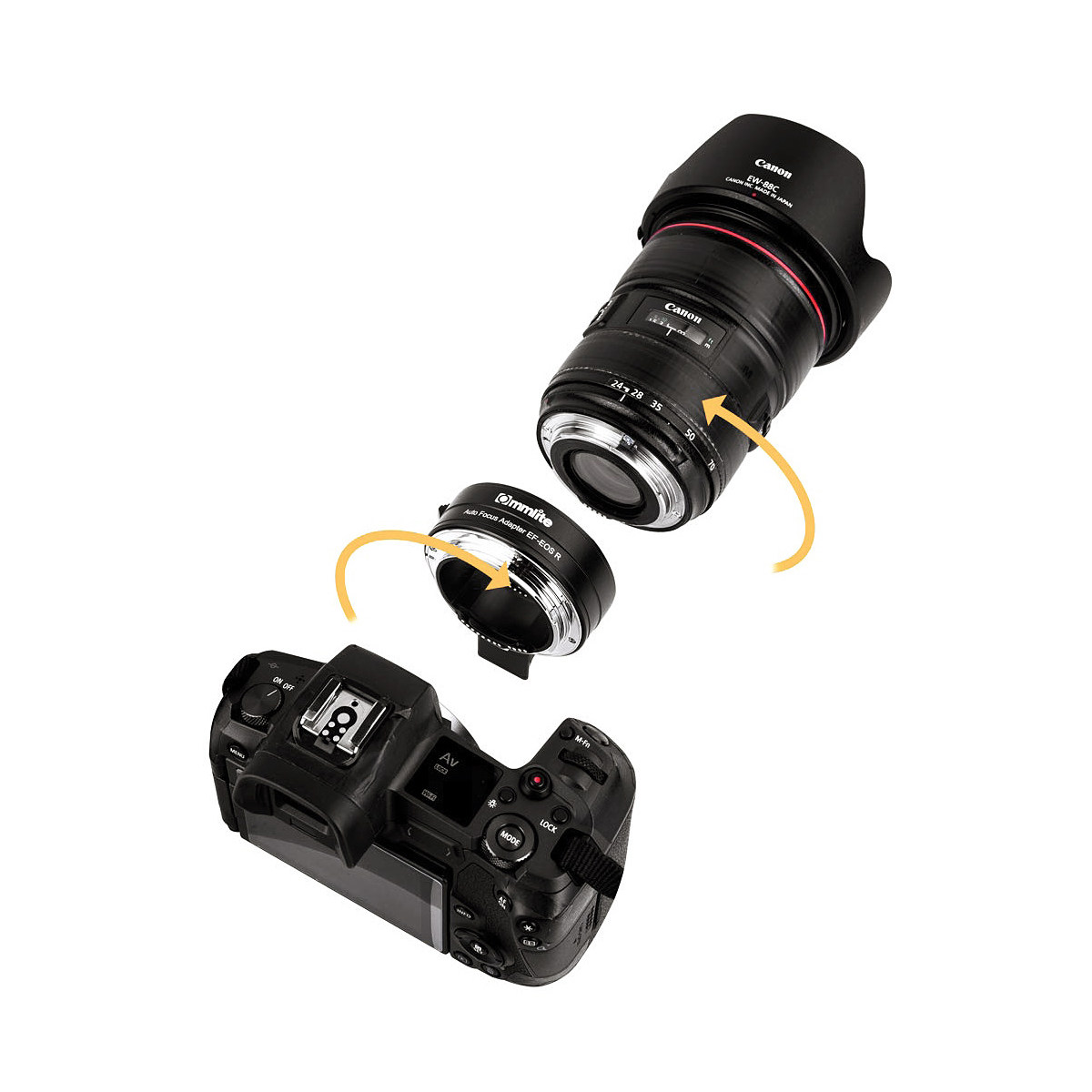 咔莱r6转接对焦自动微单画幅r5佳能eos摄像机配件