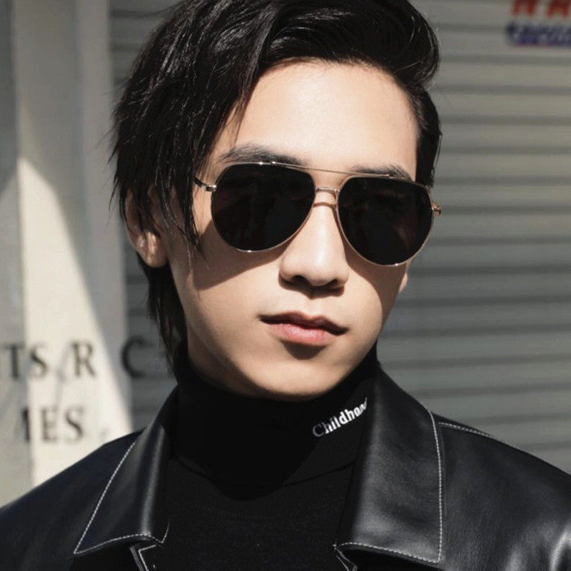 超酷新款男士墨镜太阳镜男潮人开车偏光蛤蟆镜太阳眼镜司机驾驶镜