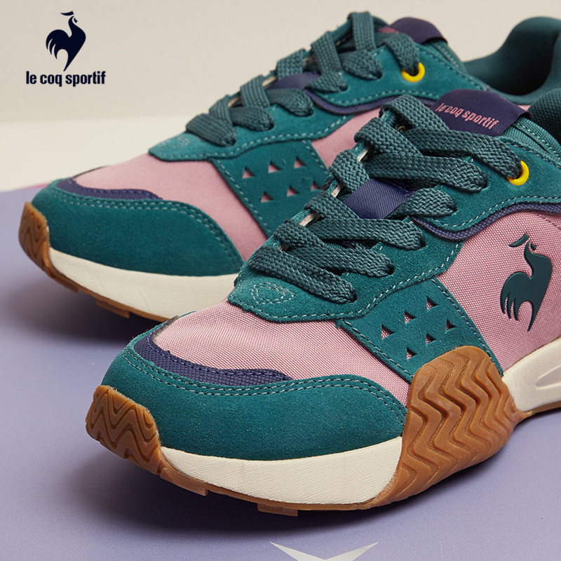 乐卡卡克法国公鸡品牌日常运动休闲系列舒适透气运动休闲鞋