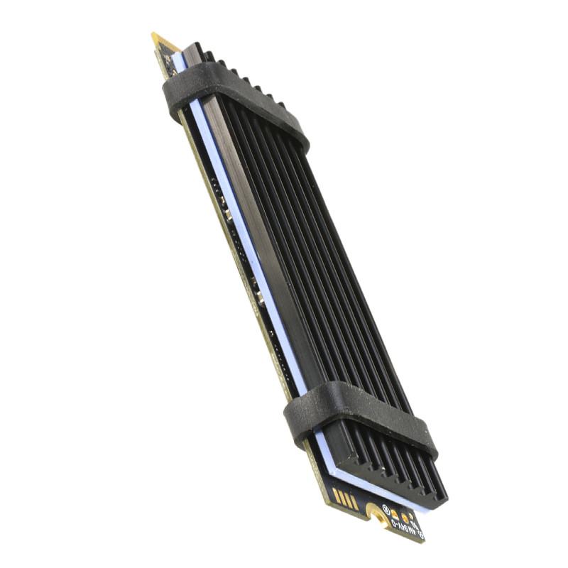 硬盘散热固态马甲笔记本pciem2散热片2280ssd散热器转换器