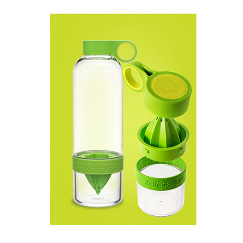 citruszinger珍果柠檬榨汁活力diy果汁运动水杯取汁柠檬杯