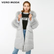New Detachable Raccoon Dog Fur Drawstring Down Jacket For Women New Detachable Raccoon Dog Fur Drawstring Down Jacket For Women