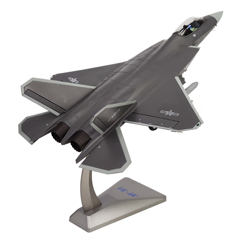 仿真军事模型战斗机j31鹘鹰fc合金飞机模型礼品飞机模型