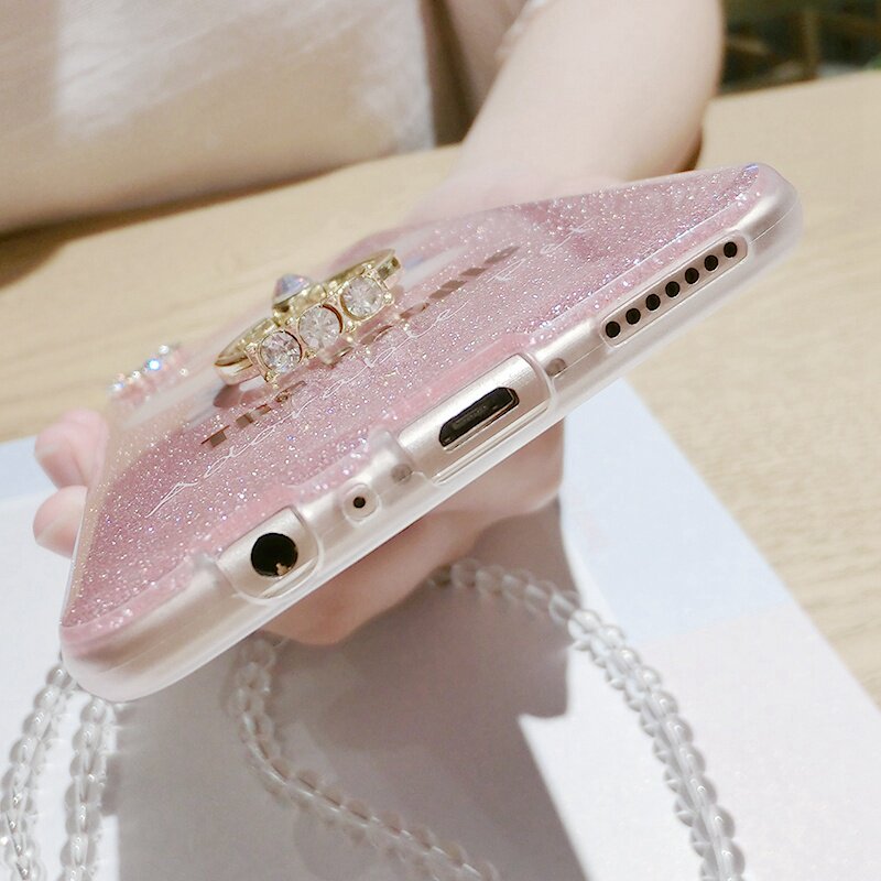 vivoy55手机壳挂绳女 vivo步步高y55手机套硅胶软防摔y55a保护套