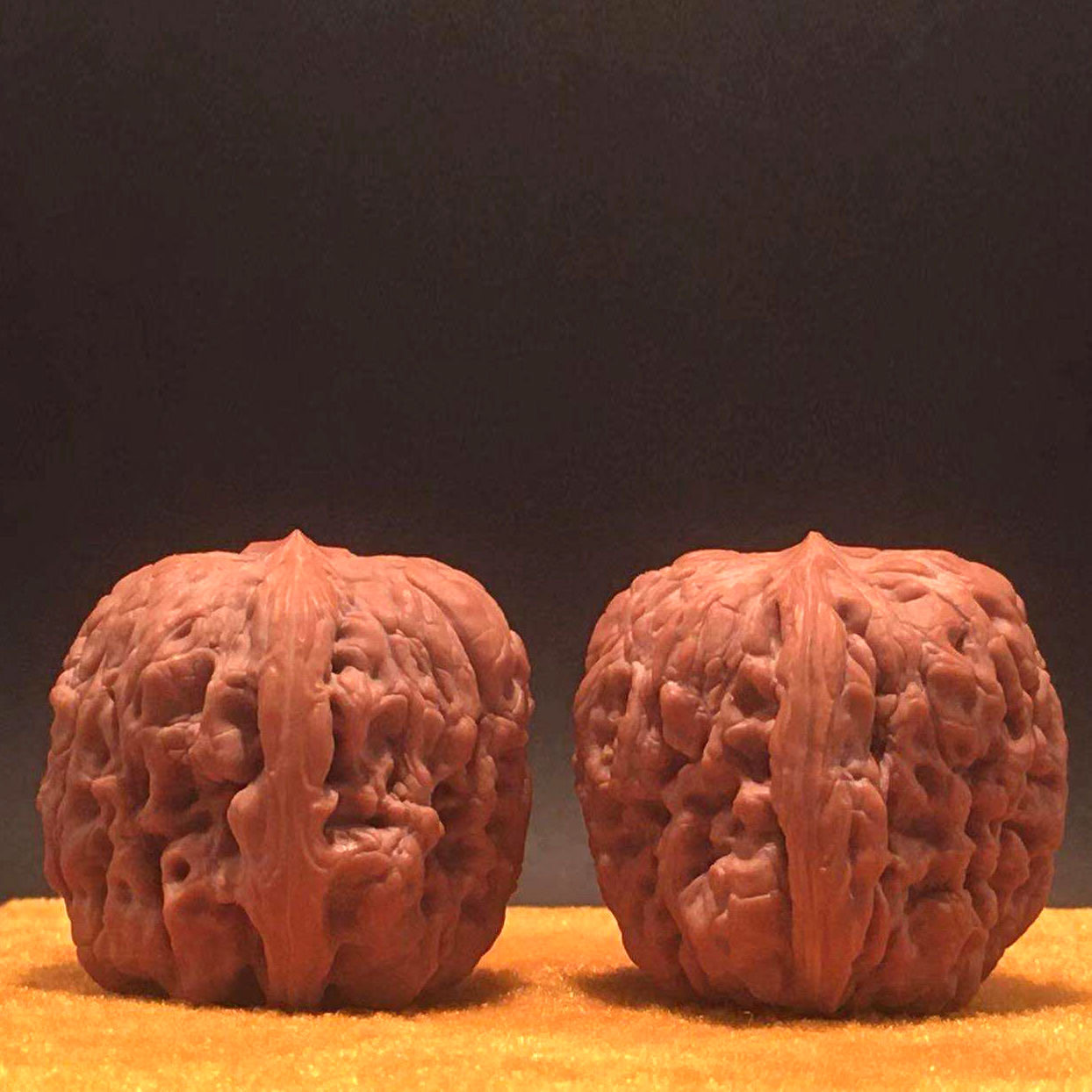 文玩野外外生蓟县蛇皮大肚门墩狮子头核桃把玩手串