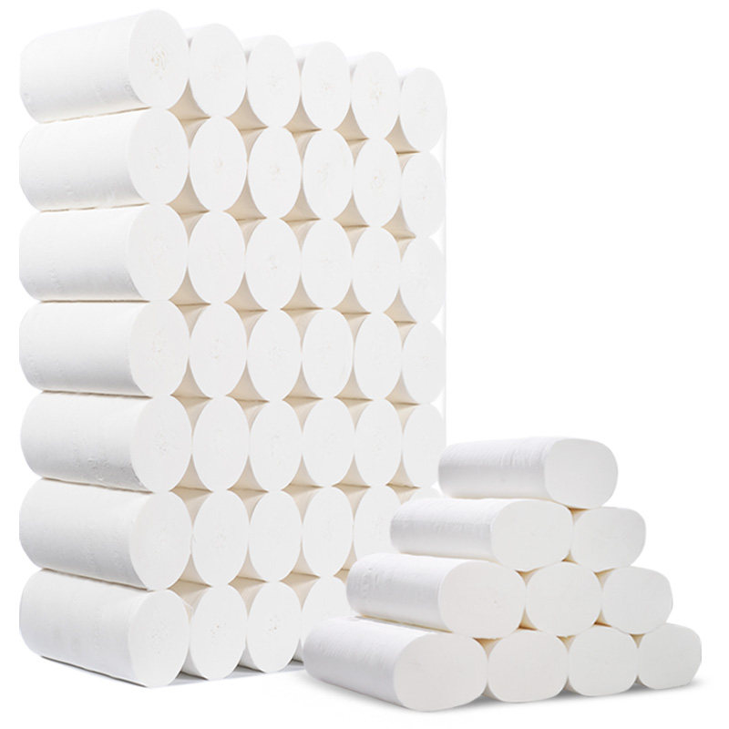 勿相忘48卷卫生纸家用纸巾卷纸整箱批发实惠装厕纸无芯手纸卷筒纸