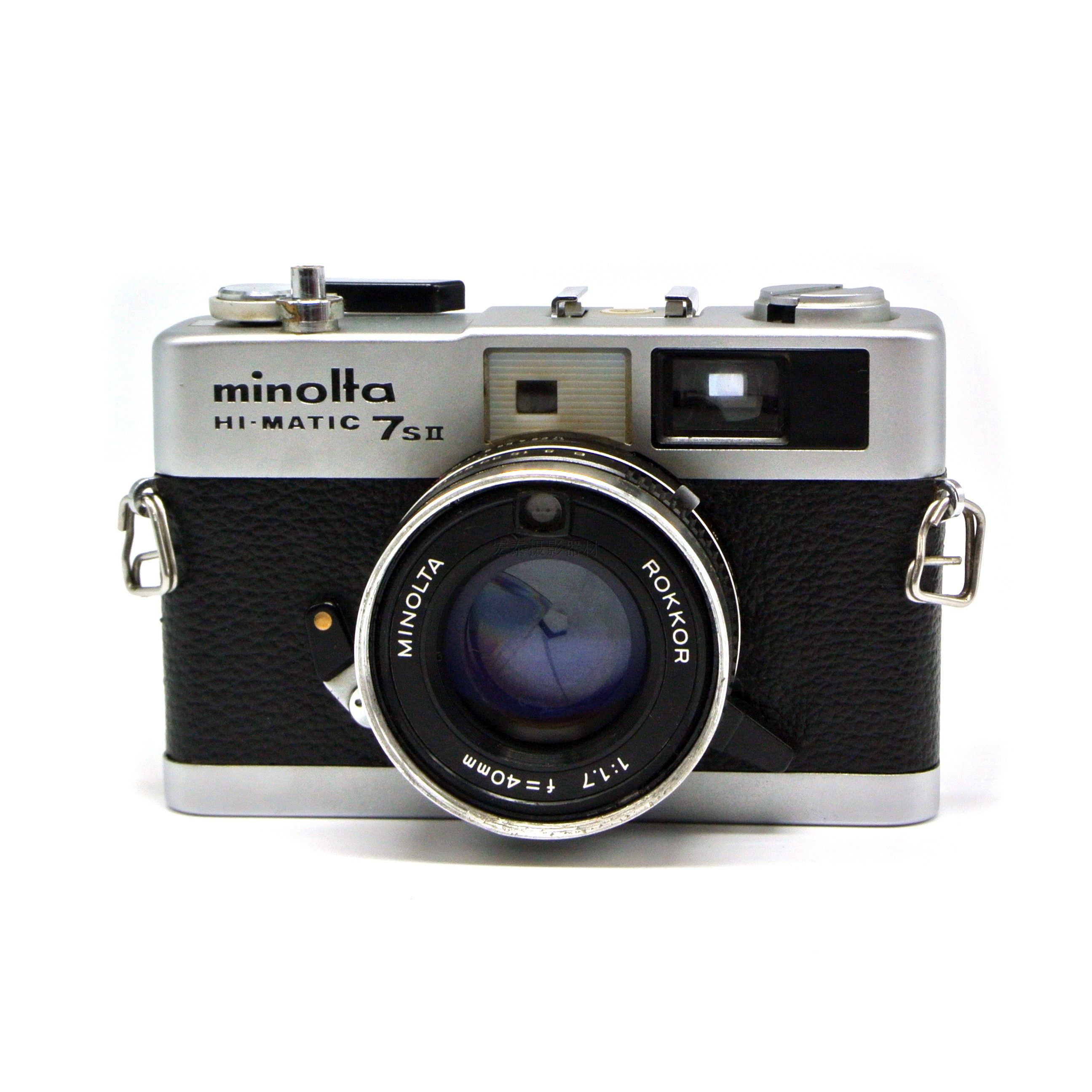 日本美能达minolta7sii旁轴相机镜头七剑之一旁轴相机
