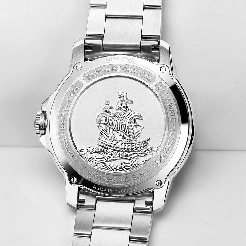 一帆风顺天王征服者周年纪念机械机械手手表51026专柜直发国产腕表