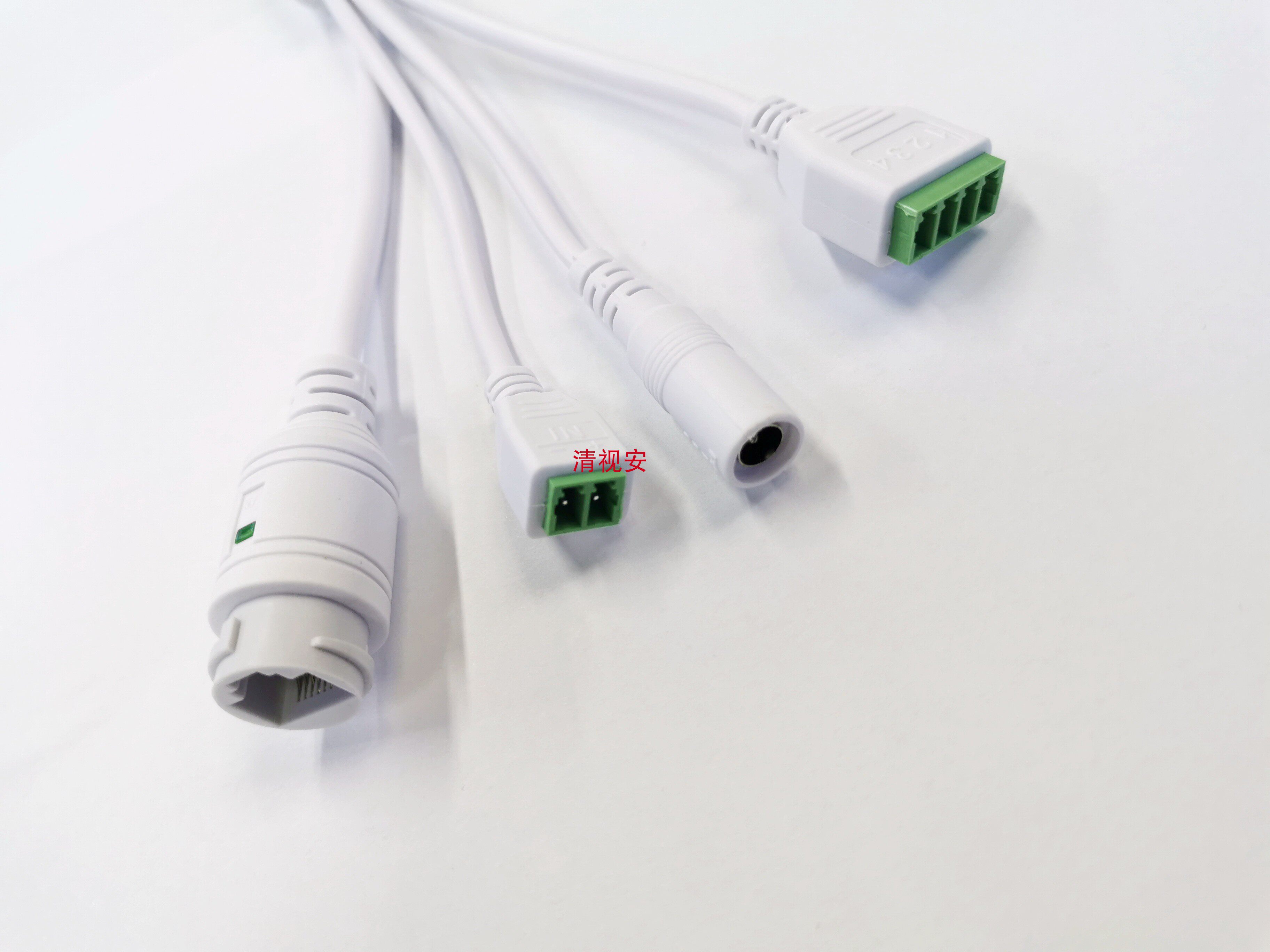 人脸识别尾线网络高清摄像机多功能连接报警韦根监控器材配件