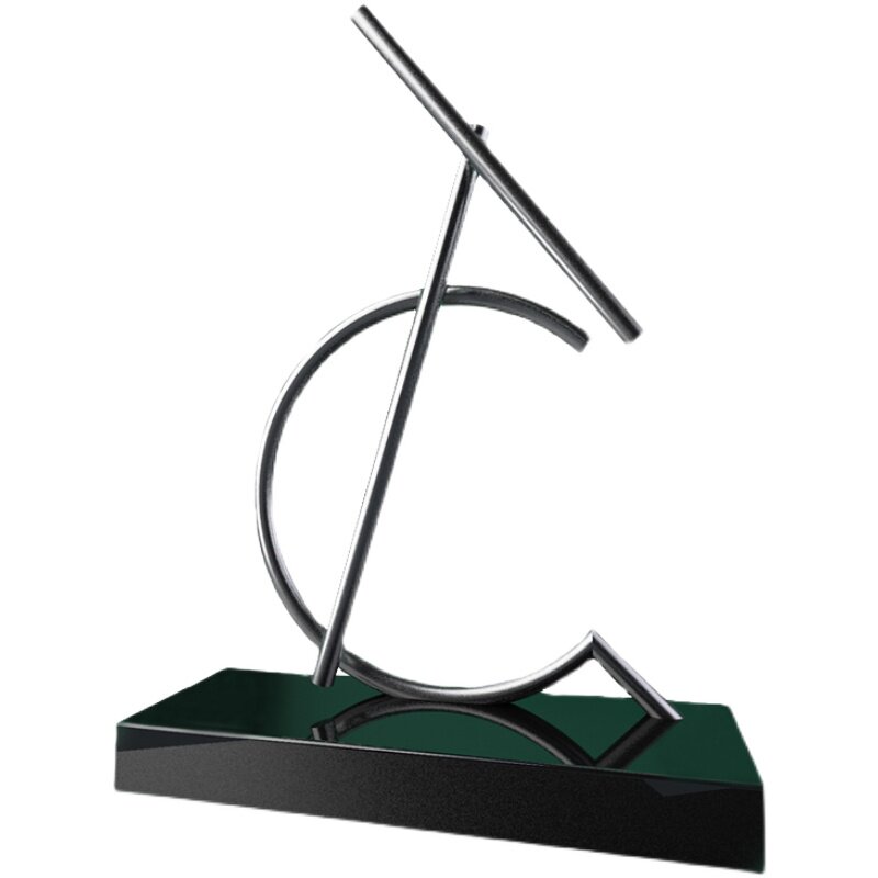 创意家居重力永动机牛顿钢铁侠混沌摆摆摆件乔迁商务办公摆件