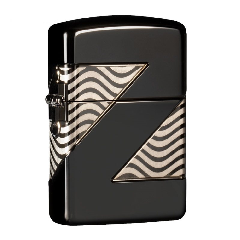 原装正品zippo打火机年度机视界黑冰盔甲限量男士zippo