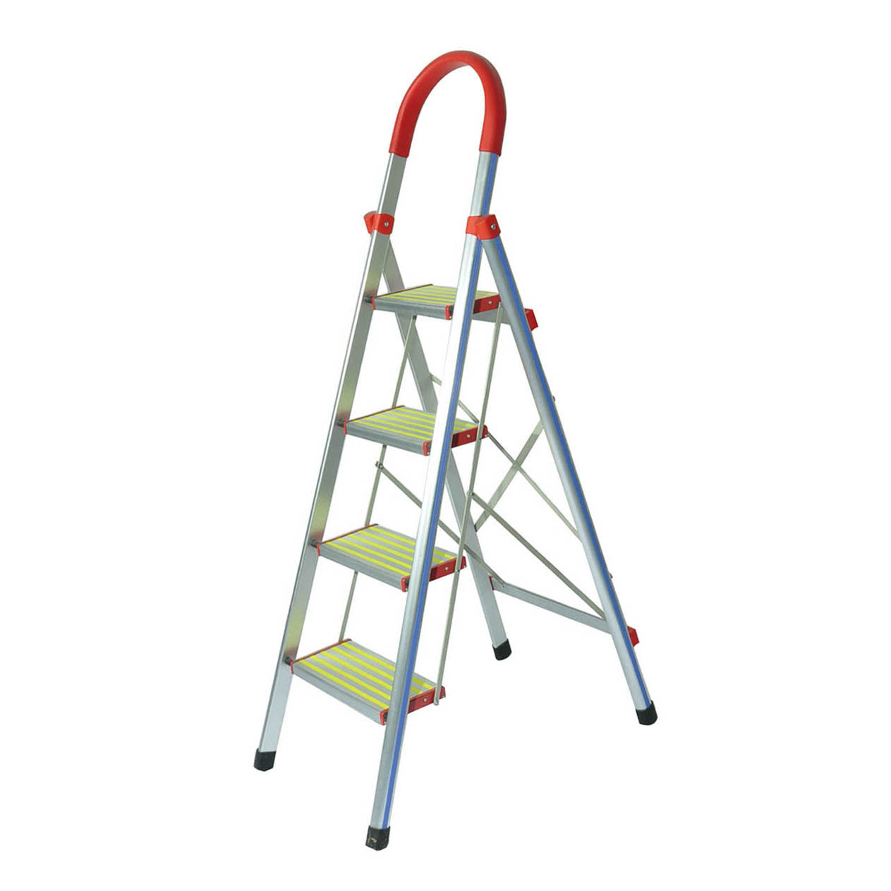 奥鹏金人字梯安全家用室内多功能加厚折叠四五家用梯