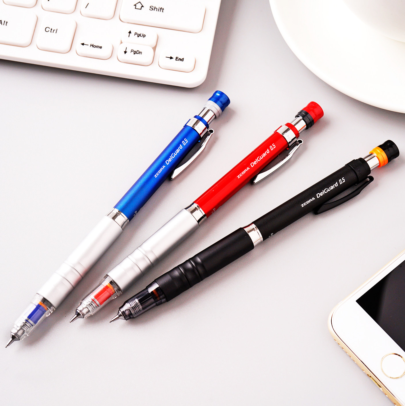 日本zebra斑马自动铅笔pma86学生金属笔握重心铅笔