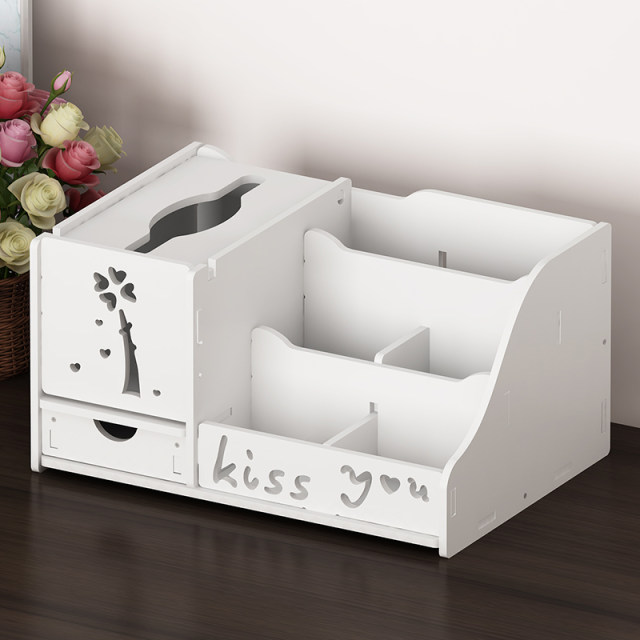 Multifunction home living room coffee table pumping tissue box remote control storage box finishing the desktop box Continental napkin Multifunction home living room coffee table pumping tissue box remote control storage box finishing the desktop box Continental napkin