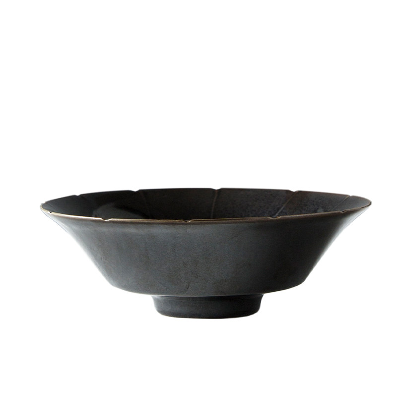 手工手工匠匠人造复古古风北宋折腰大碗汤碗菜碗碗