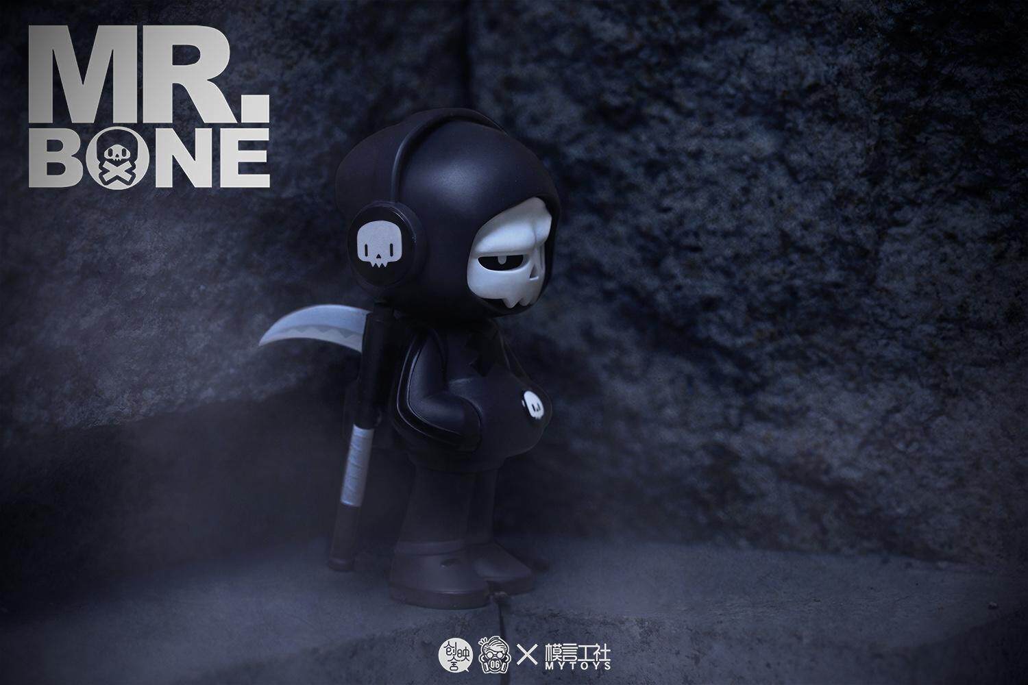 恐龙mr.bone骨头先生万圣节盲盒手办摆件潮玩第二盒蛋