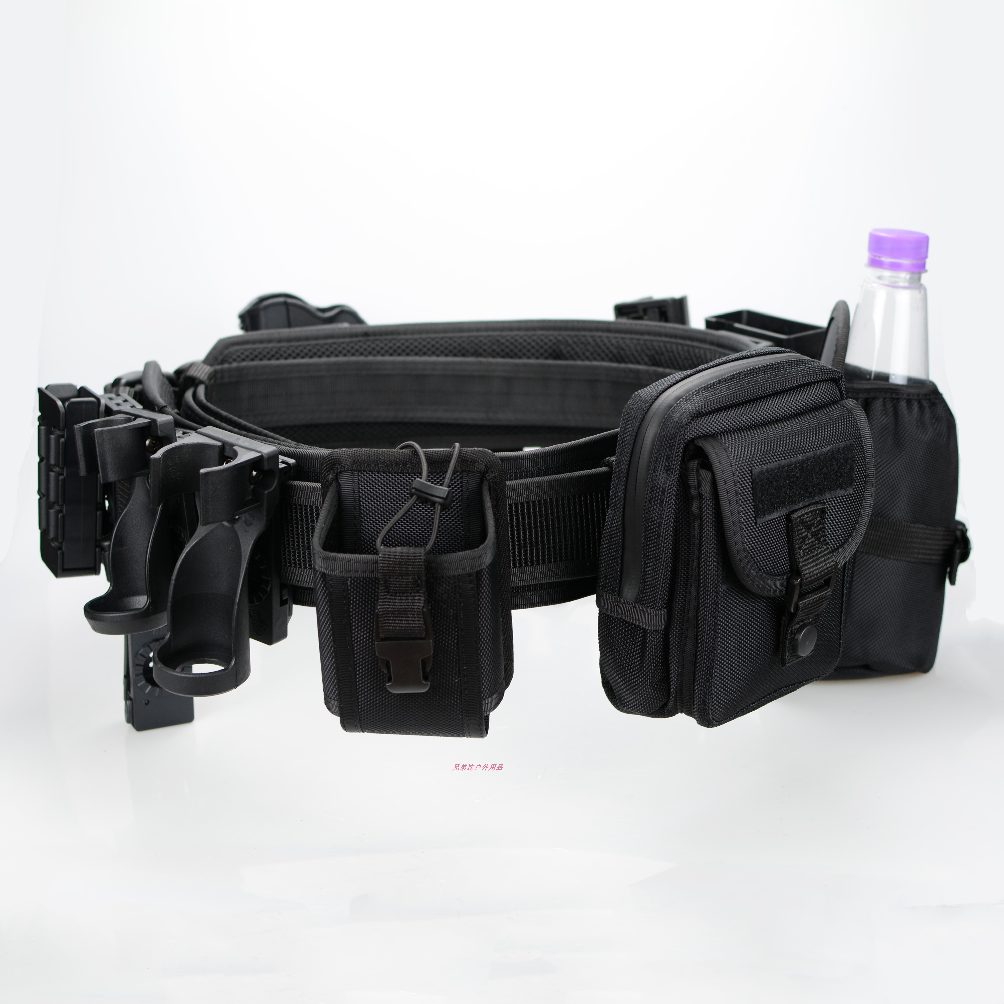 岭特卫三合一战术腰封件套快拔套巡逻腰带手电喷雾战术腰带