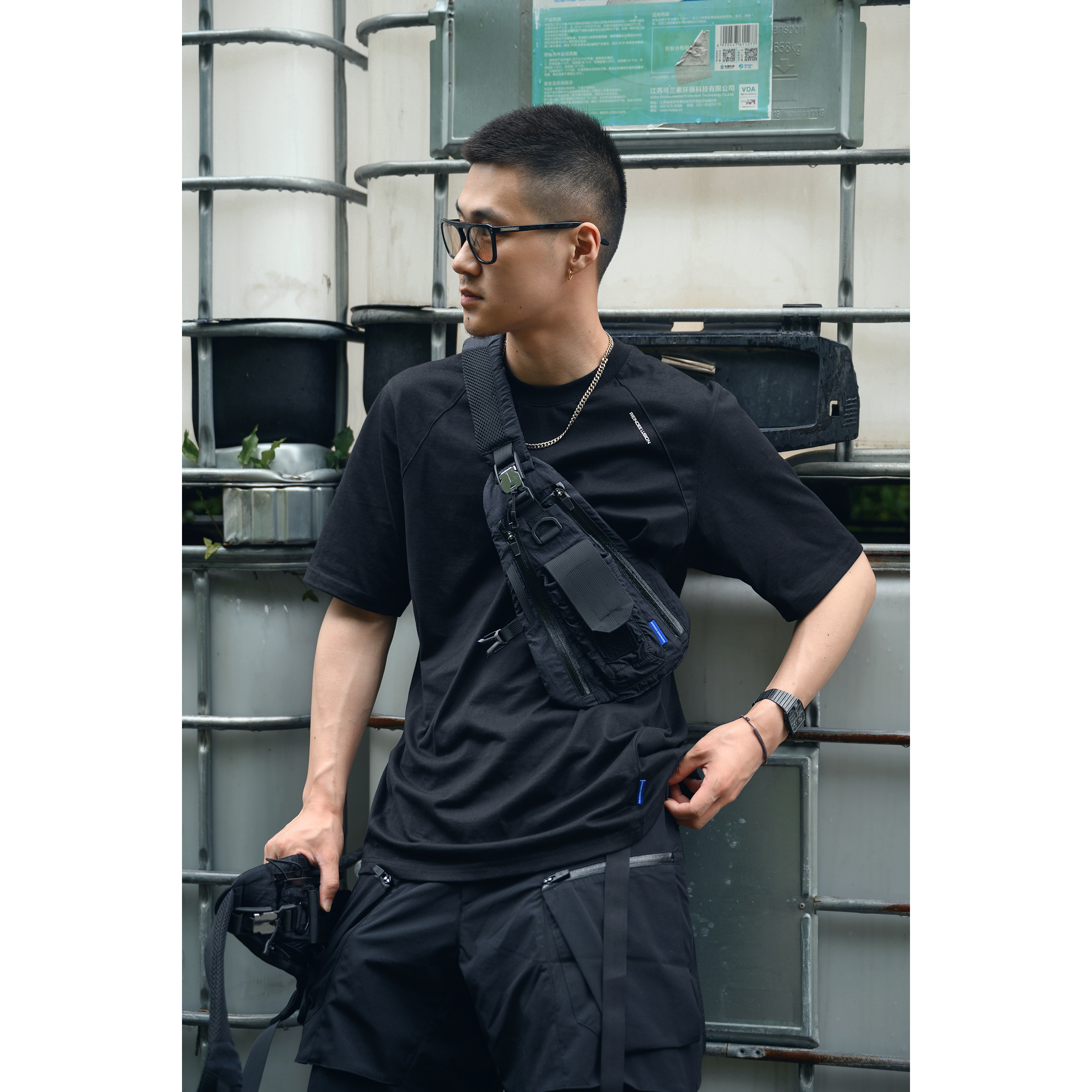 rlreindeelusion21ss拓展机能轻便战术胸包背心马甲背心