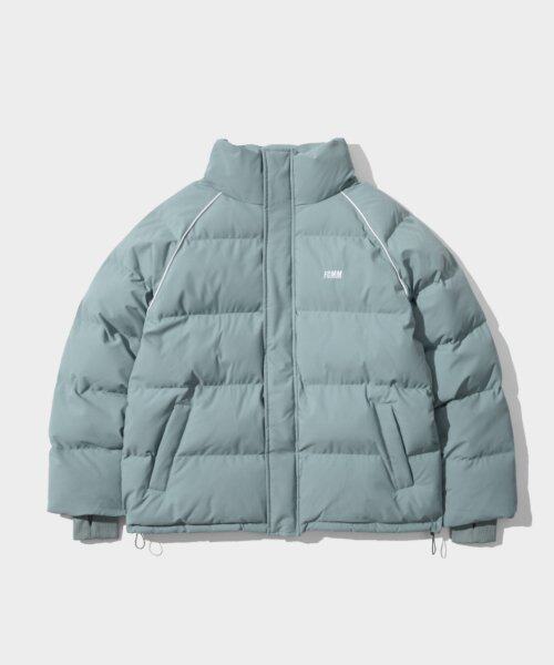 韩国代购fcmm李光洙画报保暖男女缝线拼接秋冬棉衣