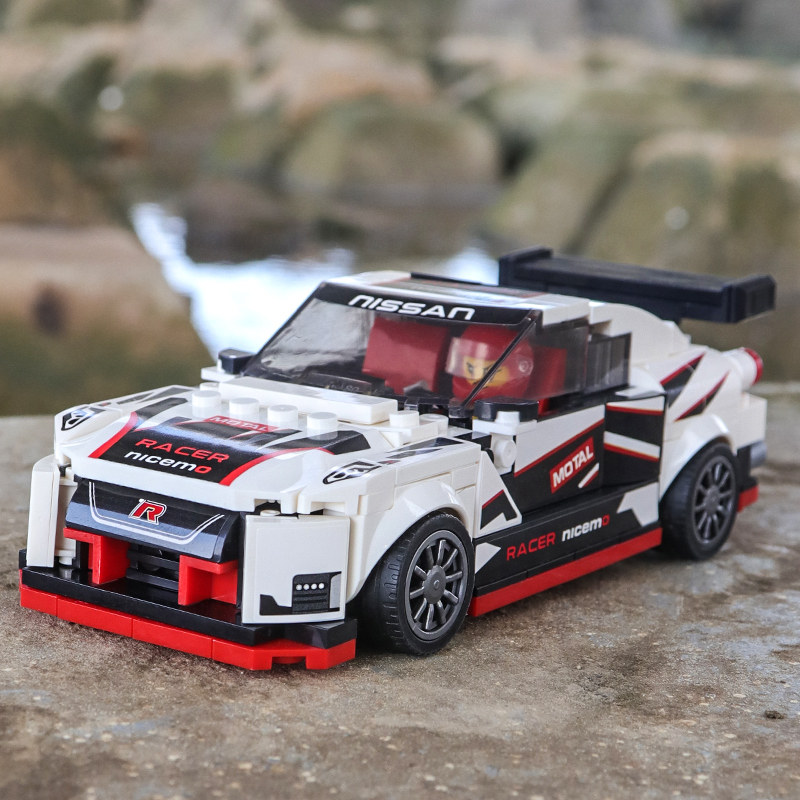 乐高积木汽车男孩子赛车moc战神gtr跑车模型塑料积木