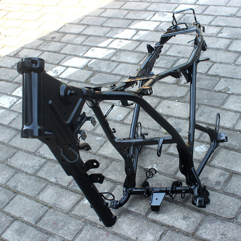 新大洲本田摩托车cbf150s战彪sdh15027大梁大架车架总成摩托车车架