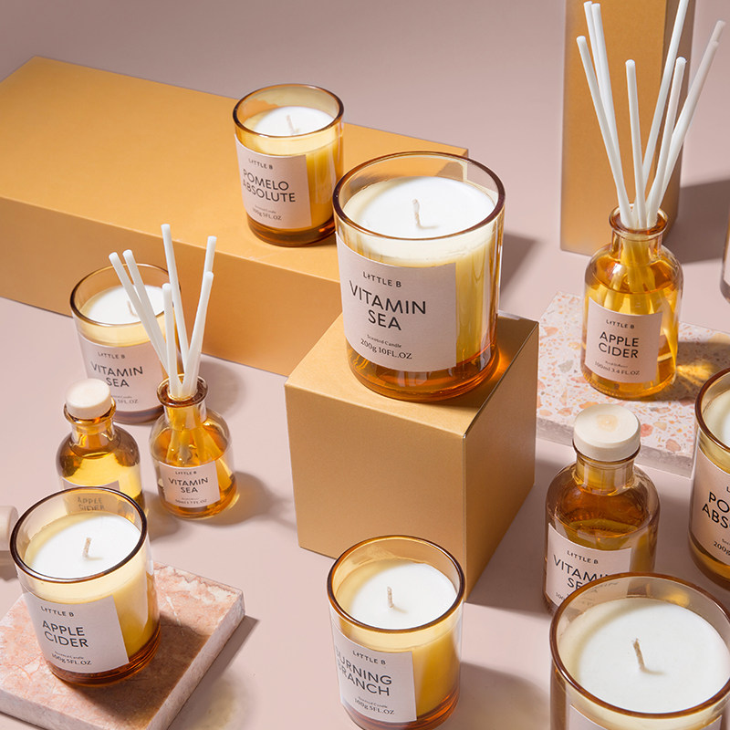 thebeast野兽派little香薰蜡烛日落之前香氛浪漫香薰蜡烛