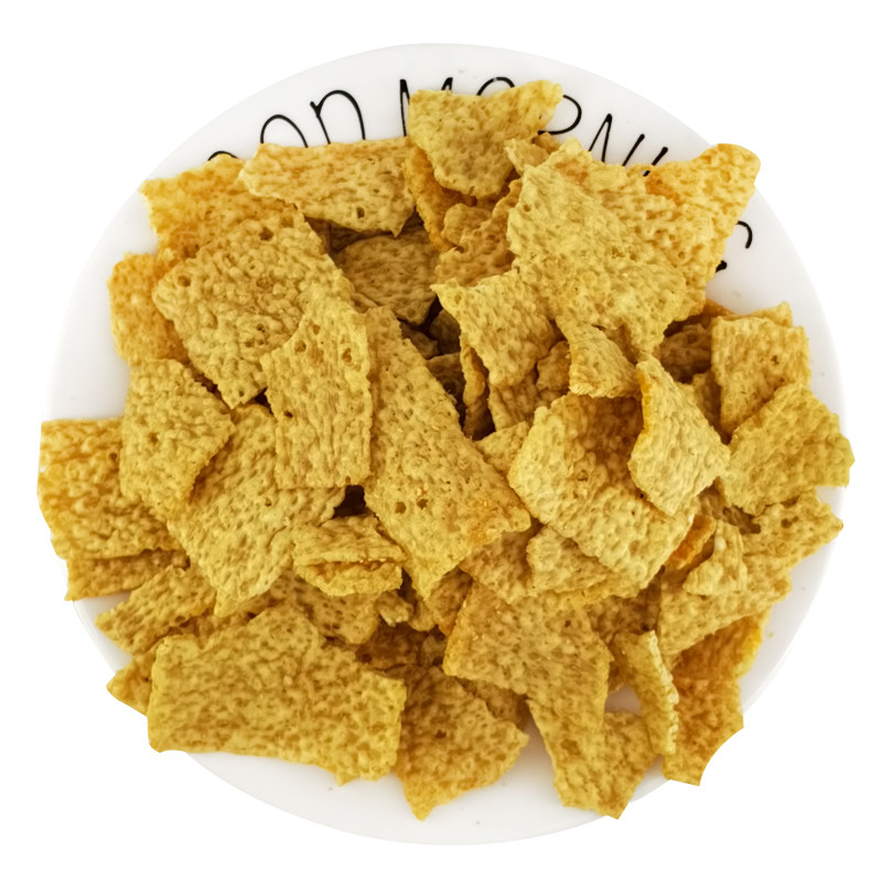 豪一苦荞薄片400g地锅脆片回香原味香辣油炸锅巴零食网红食品包邮