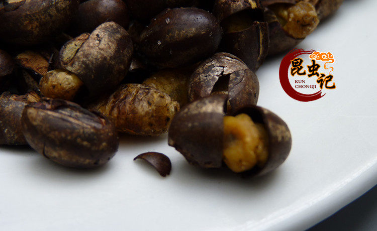 杨拉罐食用昆虫美食洋辣子波刺毛八甲子蛋50克昆虫记