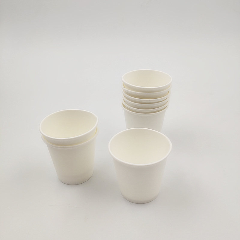 试吃杯试饮杯小纸杯小号50ml包邮白色小杯子喜杯红色小酒杯加厚