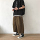 Jiwuu / Japanese work wear retro wide leg Capris for men and women Jiwuu / Japanese work wear retro wide leg Capris for men and women