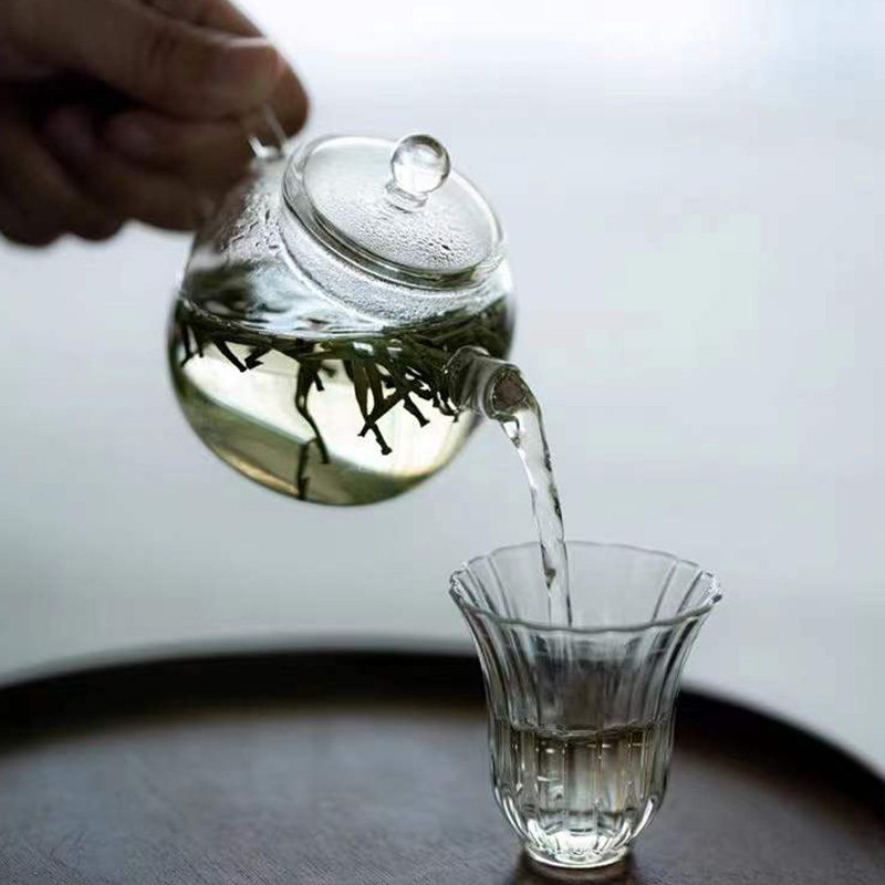 茶壶耐热玻璃壶小泡茶一人人用家用绿茶加厚茶壶