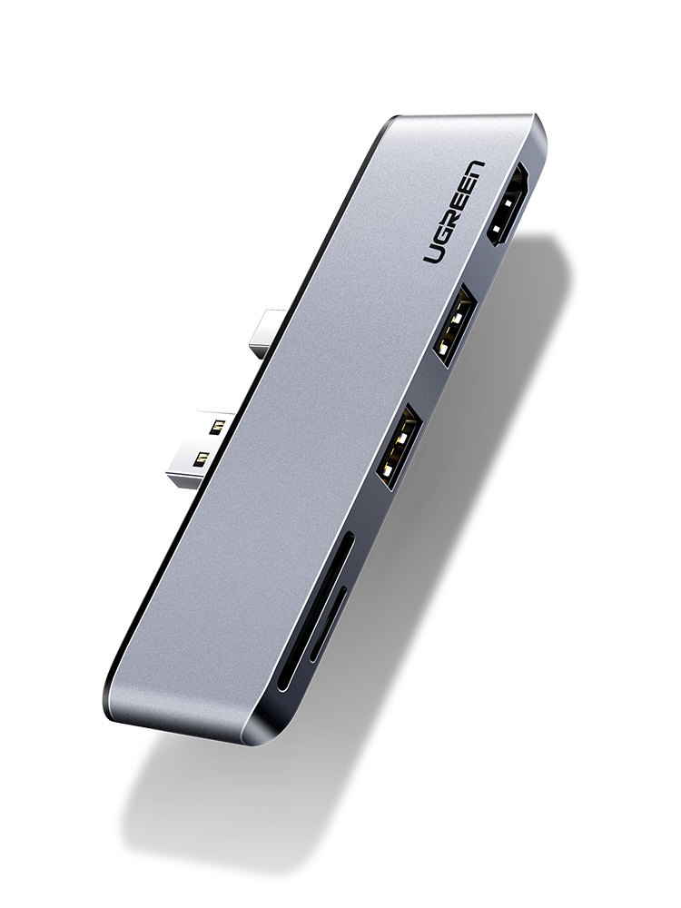 绿联平板电脑连接hdmiusb拓展微软surface扩展prousbhub