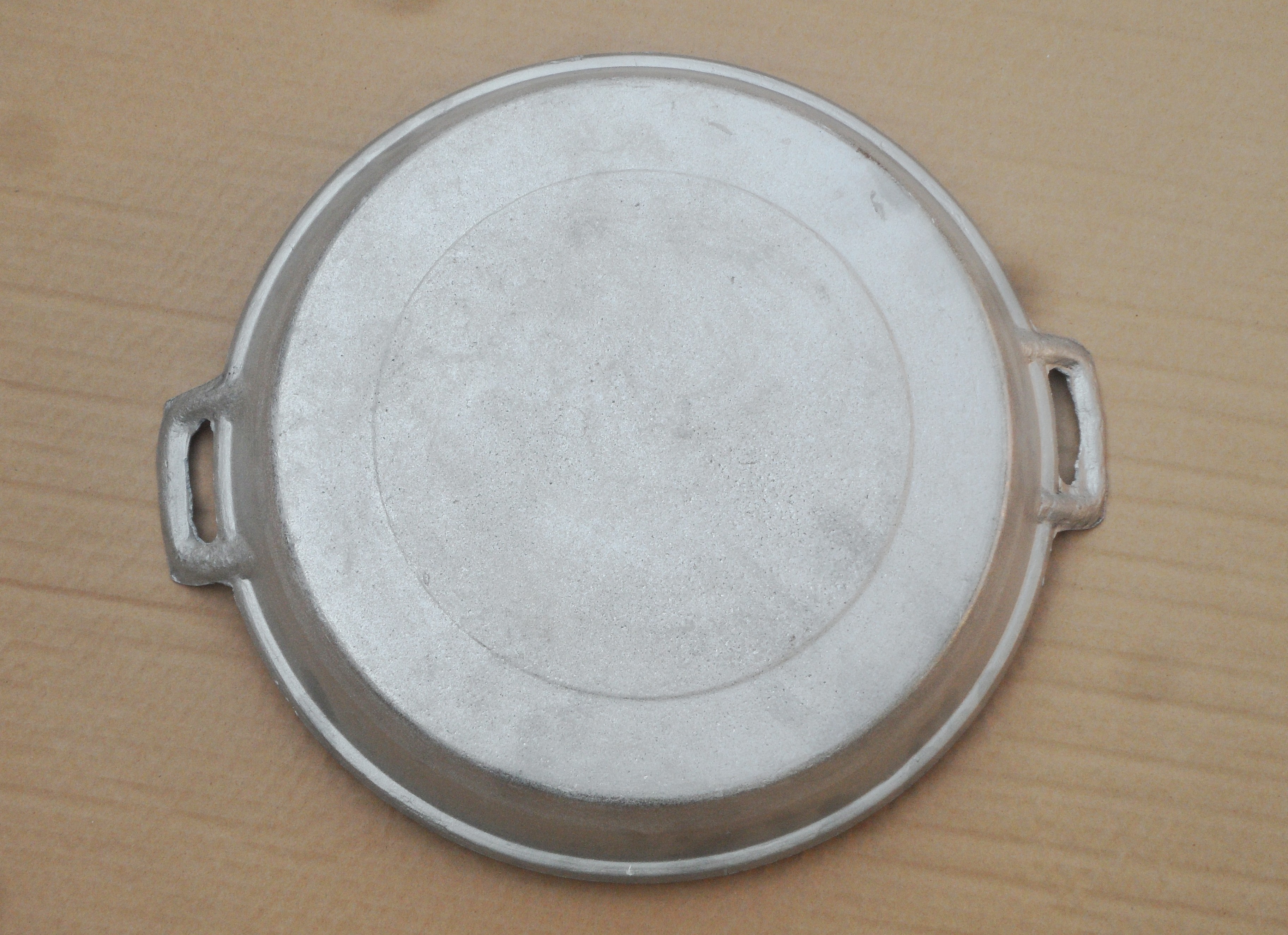 平底锅老式家用手工平锅铝锅烙饼不粘锅煎锅铝鏊煎锅