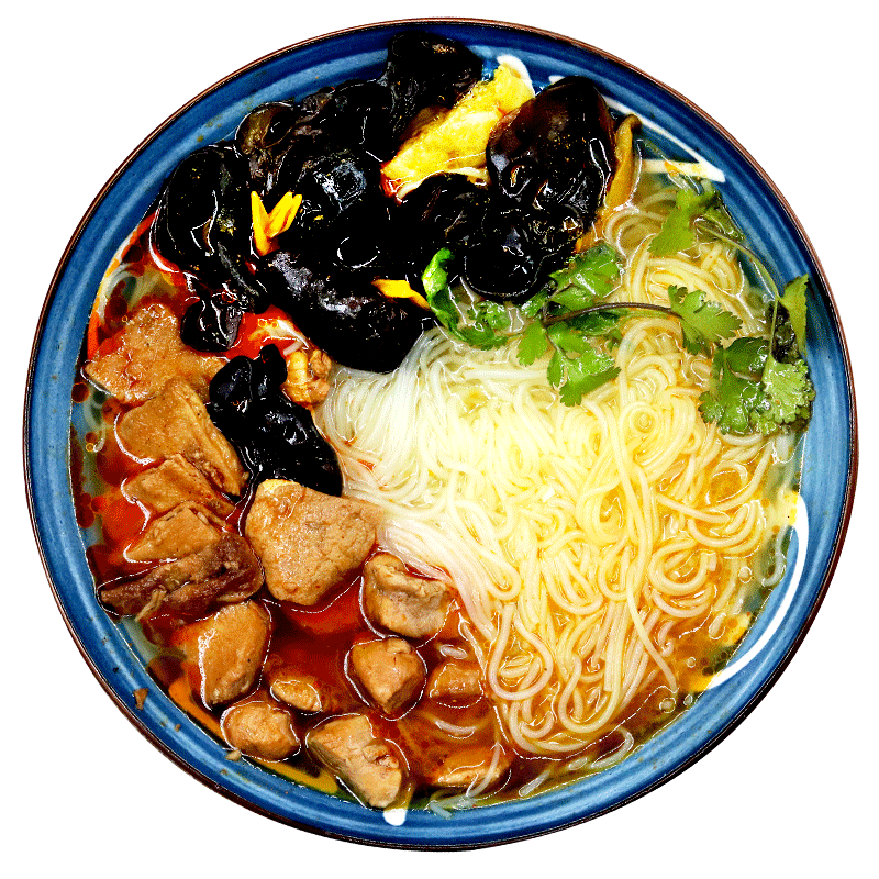 开封西施米线河南正宗鸡丁鸡汤麻辣香菇鸡块方便米线