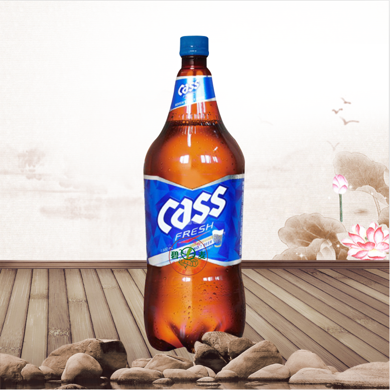 啤酒韩国原装进口cass凯狮原味16l大瓶炸鸡聚会啤酒