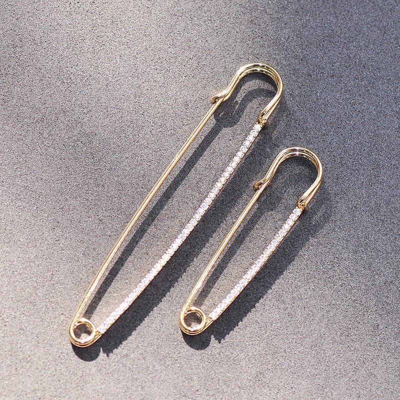 披肩扣大别针围巾扣针欧美电镀复古文艺潮开胸针