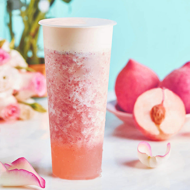 果酱水蜜桃哈蜜瓜新品粉桃果昔芝芝桃芝夭夭商用果味